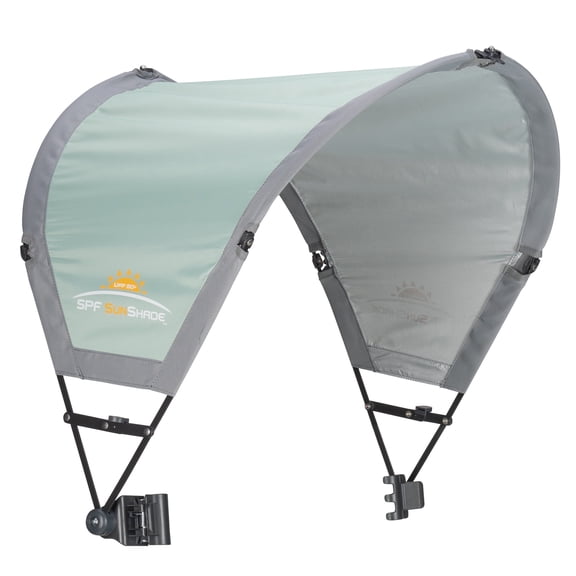 GCI Outdoor SunShade Accessory Universal Adjustable Chair Canopy with UV Protection, Pastel Green