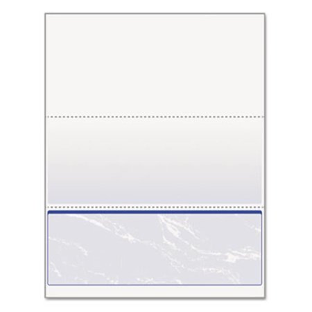 DocuGard Standard Security Marble Business Bottom Check, 24 lb, Letter, 500-RM