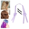 thumbnail image 1 of Rod Headband, No Heat No Damage Overnight Soft Rubber Lavender, 1 of 10