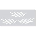 thumbnail image 4 of Laurel Wreath Leaves Elements Vinyl Art Decals Floral Decorative Removable Wall Sticker Décor White, 4 of 6