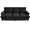 Black, variant on Doyolan 89.8" 3-Seater Sofa Couch for Living Room, Large Upholstered Sofa with Soft Cushions and Wide Seats, Modern Comfy Couch, Gray