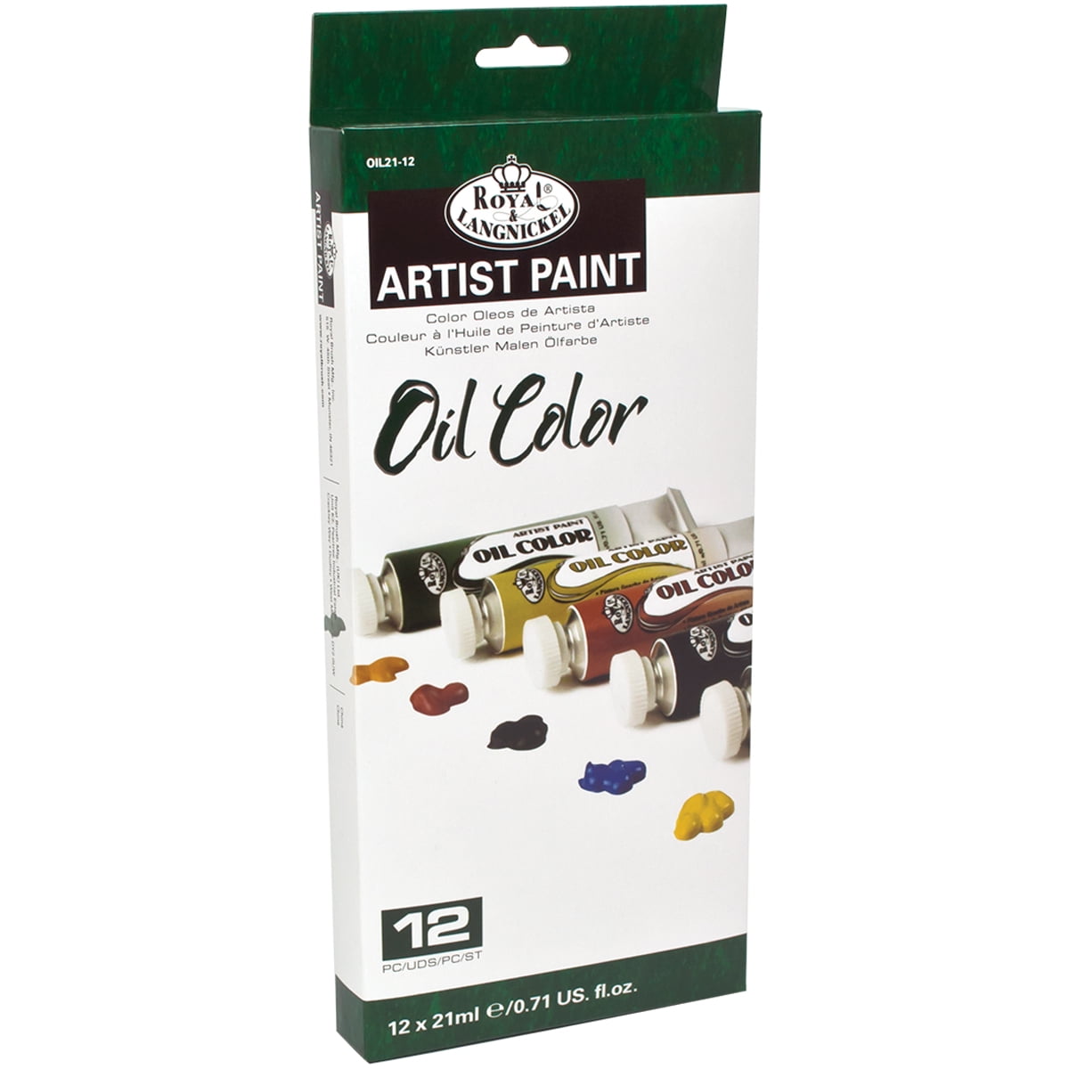 Oil Paints 21Ml 12/PkgAssorted Colors Walmart Canada