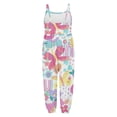 thumbnail image 3 of MIASHUI Girl's Jumpsuits Summer Long Pants Rompers Sleeveless Overalls for Kids,Multicolour,7-8 Years, 3 of 5