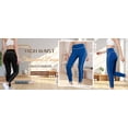 thumbnail image 4 of PUWEI Women's High Waisted Tummy Control Yoga Pants Stretchy Buttery Soft Daily Workout Leggings, 4 of 7