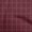 Maroon, variant on oneOone Polyester Spandex Brown Fabric Check Sewing Material Print Fabric By The Yard 56 Inch Wide