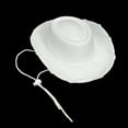thumbnail image 6 of JYYYBF Adjustable Chin Strap Cowgirl Hats Western Hat for Women Girls Costume Theme Party, 6 of 7