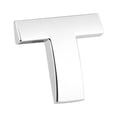 thumbnail image 1 of MasteelfCA 3D DIY Metallic Alphabet Car Sticker Car Emblem Letter Badge Decal - T (Silver), 1 of 7