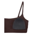 thumbnail image 5 of Sujetador deportivo CRZ YOGA Butterbreeze con cuello redondo para mujer, marrón XL, 5 of 5