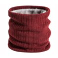 thumbnail image 1 of Unsiex Cycling Neck Wrap Thick Soft Plush Elastic Regular Fit Warm Windproof Cold Resistant Color Color Outdoor Skiing Skating Neck Warmer, 1 of 9