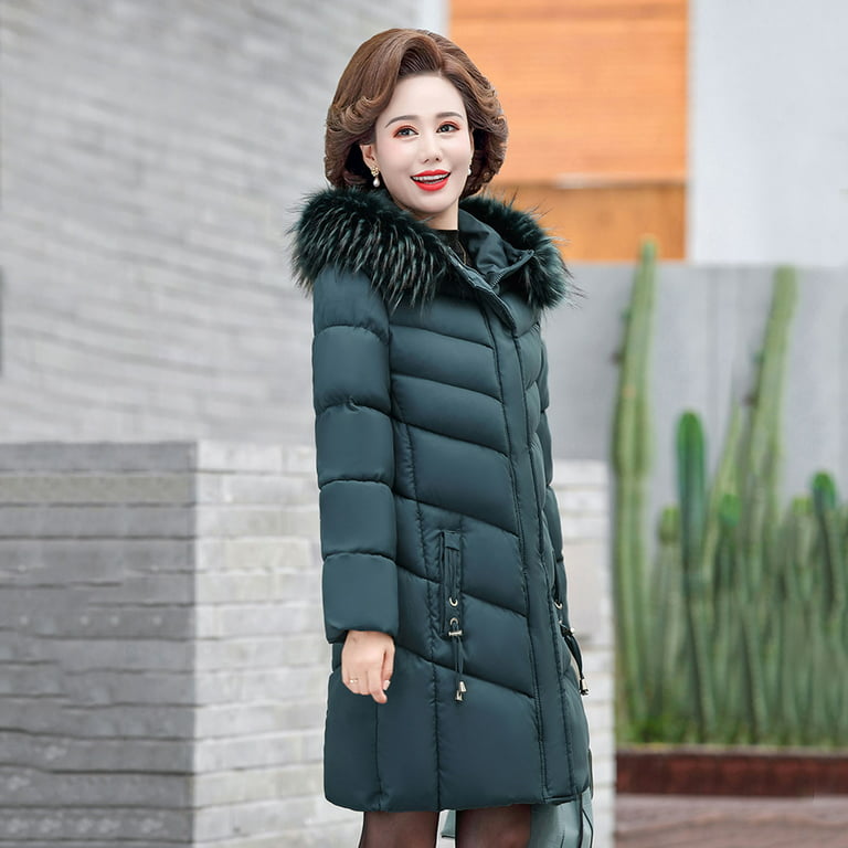  Women's Down Puffer Jacket Quilted Winter Coat