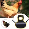 thumbnail image 5 of CHAO Chaleco reflectante de seguridad para pollo, Delantal ajustable para silla de montar de pollo, para aves de corral, accesorios transpirables para delantal de silla de gallina, 5 of 5
