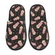 thumbnail image 1 of Balery Popcorn Pantuflas de Casa de Felpa Silenciosas con Diseño Estampado, Zapatillas Cómodas Antideslizantes de Algodón para Interior-Large, 1 of 8