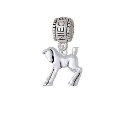 Prancing Horse - Niece Charm Bead