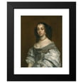 thumbnail image 2 of Workshop of Sir Peter Lely 20x24 Black Modern Framed Museum Art Print Titled - Portrait of Queen Catherine of Braganza (1638-1705), 2 of 5