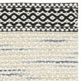 thumbnail image 6 of SAFAVIEH Natura Briar Braided Striped Area Rug, Black/Ivory, 2' x 3', 6 of 6