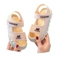 thumbnail image 4 of Sandals for Kids and Girls Shoes for Toddlers, Breathable Lightweight Comfortable Everyday Casual Outdoor Play School Summer Footwear, 4 of 10