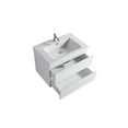 thumbnail image 4 of VSA 30" Wall Mounting Bath Vanity in White with White countertop, 4 of 4