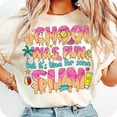 thumbnail image 3 of School Was Fun But It’s Time for Some Sun T-Shirt, Teacher Summer Break Tee, End of Year Ice Cream Shirt, 3 of 8