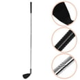 thumbnail image 2 of Golf Putter Plastique Noir Acier Inoxydable 1Ensemble 36.6X4.3X0.8In, 2 of 8