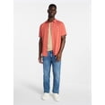 thumbnail image 2 of George Men's & Big Men's Regular Fit Microfiber Button-Up Shirt with Short Sleeves, Sizes XS-5XL, 2 of 5