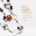 thumbnail image 3 of SHISUYAN 300pcs Chandelier Connection Ring DIY Crystal Ball Ring Lighting Accessory, 3 of 9