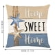 thumbnail image 2 of Fundas de almohada con temática marina y estampado de vieiras | Fundas de cojín suaves y transpirables para sofá, cama o asiento de ventana., 2 of 2