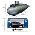thumbnail image 2 of Mini barcos de buceo con control remoto inalámbrico, barcos de juguete de buceo competitivos kaili Sencillez, 2 of 3