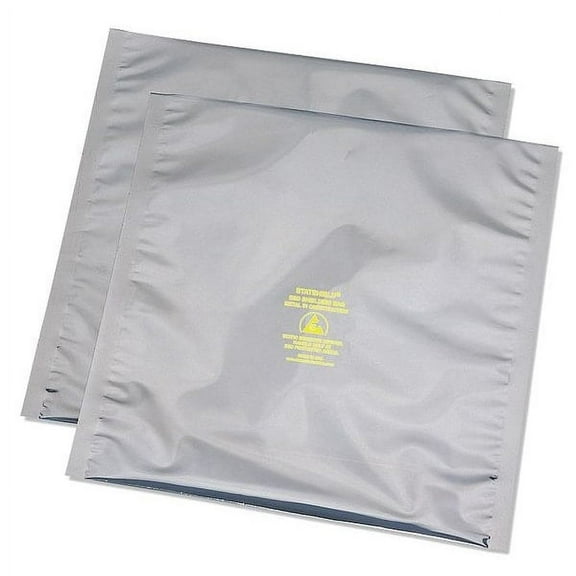 Desco Open Metal Bag,ESD,Soft Fold,PK100 13440