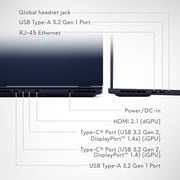 Alienware Aurora 16 WQXGA 120Hz Gaming Laptop, Intel Core 7-240H, NVIDIA RTX 5050, 16GB RAM, 512GB SSD, Windows 11, Blue, AC16250