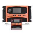 thumbnail image 4 of carbón solar 30a, charr solar mppt, panel solar 12v/24v con puerto USB y picovoltio, 4 of 5