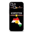 thumbnail image 3 of Funda de teléfono de lujo con bandera de Kurdistán, cubierta protectora de silicona negra para iPhone 13, 15, 14, 12 Mini, 11 Pro MAX, XR, X, SE, XS, 7, 8 Plus, 3 of 5