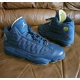 thumbnail image 1 of Ni - ke Men's Ni - ke Air Jordan 13 Retro Squadron Blue Size 9.5 (EXCELLENT SHAPE), 1 of 5