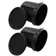thumbnail image 3 of KAKOWELY 2pcs Plastic Water Bucket Multipurpose Bucket with Lid Water Storage Container,8.78X"X8.27"X8.27", 3 of 5