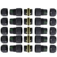 thumbnail image 2 of Power 5PCS IP68 Waterproof Connector 3 Pin Straight Through Outdoor Power Connector for 9-12mm, 2 of 8