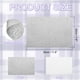 thumbnail image 2 of Paquete de 10 hojas de espuma con purpurina plateada, 8 x 12 pulgadas, hojas de EVA autoadhesivas brillantes para manualidades (1.5 mm de grosor), 2 of 6