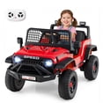 thumbnail image 1 of Costway 24V Ride On Car with Remote Control Music LED Headlights Spring Suspension for Kids Red, 1 of 9