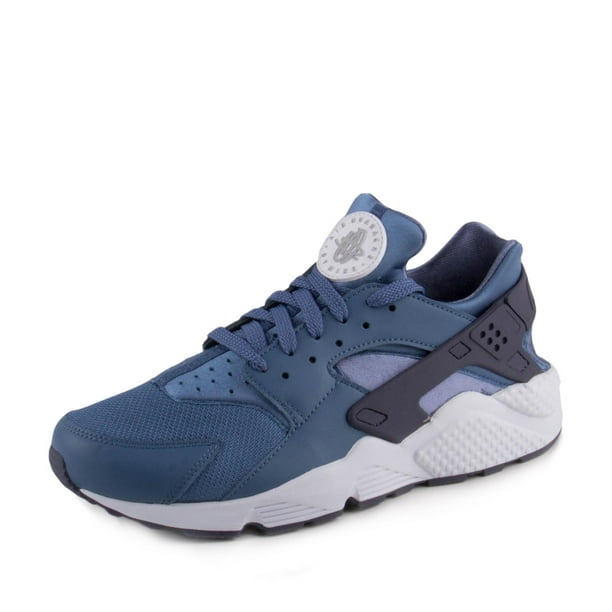 nike huarache mens blue and grey