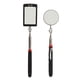 thumbnail image 2 of Espejo De Inspección Telescópico LED, Ahorro De Espacio, Control De Fugas, Espejo De Inspección Retráctil Flexible, Cuadrado Redondo, 2 Piezas Profesional Para Reparación De, 2 of 7