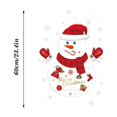 thumbnail image 4 of Christmas Window Decorations Clings Stickers Snowman Decals for Holiday Home School Christmas Party Supplies, 4 of 5