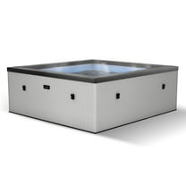 Wave Garda | 4-Person Eco Foam Hot Tub | Integrated Heater | Graphite Gray