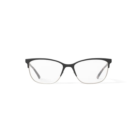 Hurley Women's Sal Prescription Eyeglasses with Case, Matte Black
