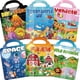 thumbnail image 1 of Kalysky Juego de 6 libros de pegatinas hinchadas para niños de 2 a 4 años, libros de pegatinas reutilizables 3D para niños pequeños de 1 a 3, 2 a 4 años, granja+animal+dinosaurios+mundo oceánico+espac, 1 of 5