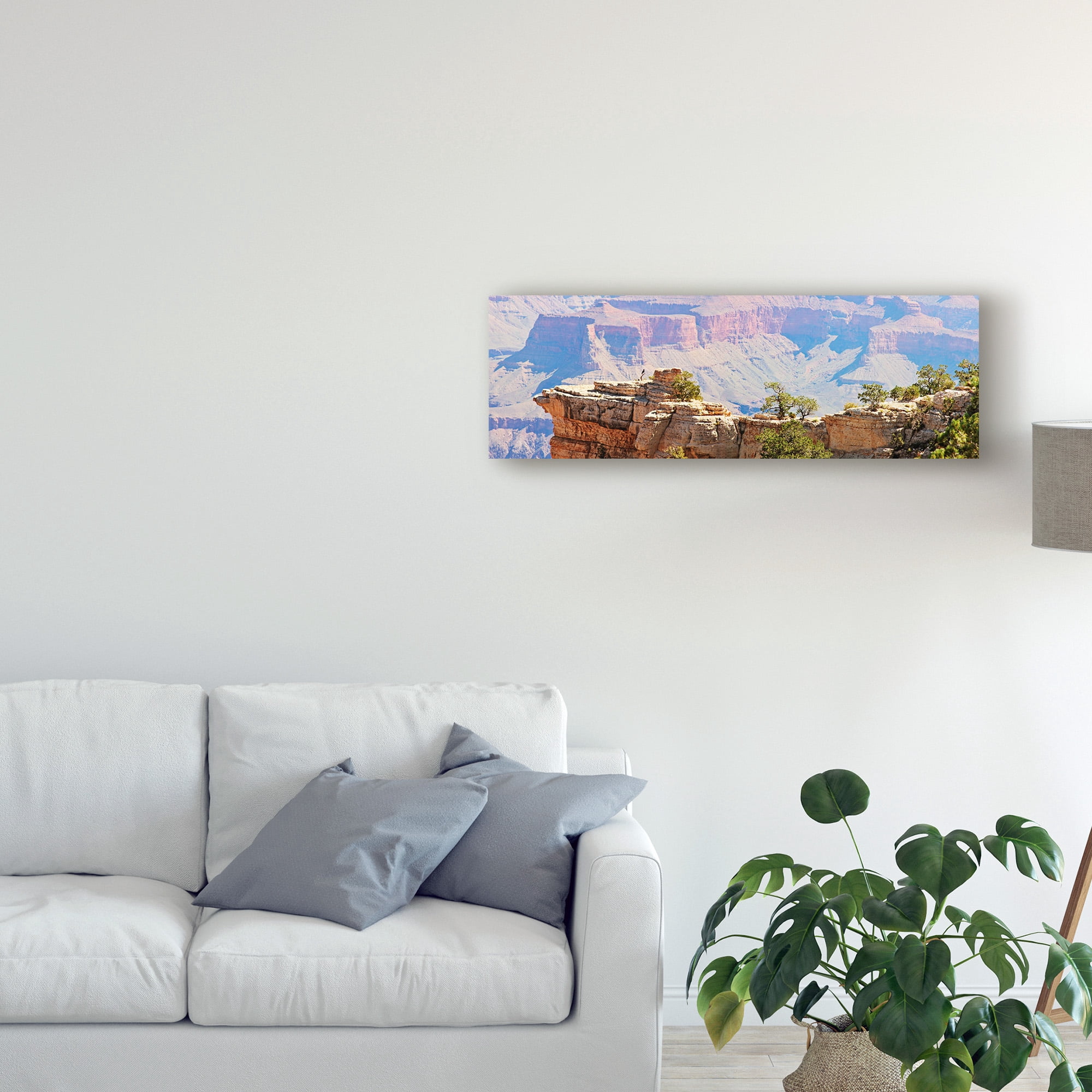 Trademark Fine Art 'Grand Canyon Panorama III' Canvas Art by Sylvia Coomes