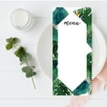 thumbnail image 2 of Koyal Wholesale Tropical Palm Leaves Printable Wedding Paper Menu Cards for DIY Printer, Pack of 52, 2 of 5