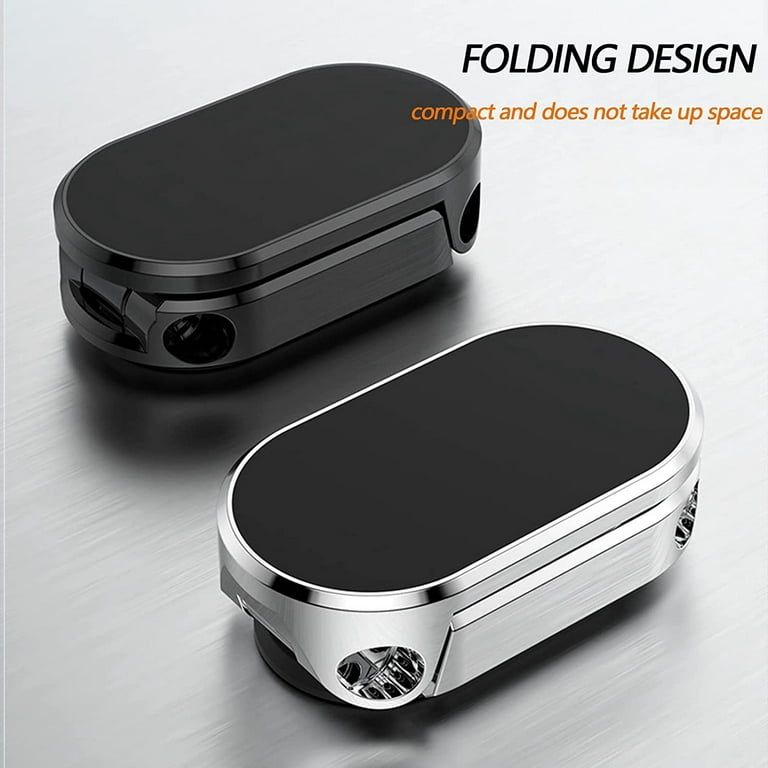 NEW Foldable Magnetic Phone Holder Double Rotation Alloy Metal