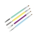 thumbnail image 1 of Pincel para decoración de uñas de doble punta, 4 piezas, pincel de gel para extensión de uñas de doble punta, bolígrafo para decoración de uñas elaborado con cuidado, 1 of 12