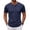 Y6-Navy, variant on Homeyce Mens Short Sleeve Henley Shirts Solid Color Button Henley Shirts Casual Slim Fit Lightweight Fashion Stand Collar T Shirts Big and Tall Top Shirts,White XL