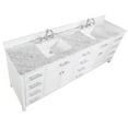 thumbnail image 3 of Maklaine 84" Double Vanity in White, 3 of 13