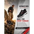 thumbnail image 2 of XQJ Steel Toe Work Shoes for Men Waterproof Anti-Smash & Puncture-Proof Lightweight Safety Sneakers Non-Slip Comfortable Industrial Footwear, 2 of 6