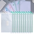 thumbnail image 2 of Clearance! Mesh Zipper Pouch A4 10 Pack Zipper Pouch with Label Pocket Plastic Mesh Zipper Pouch Large Mesh Zipper Pouch Mesh Zipper Pouch Large Zipper Pouch Bags Board Game Storage A Multi-Color, 2 of 9